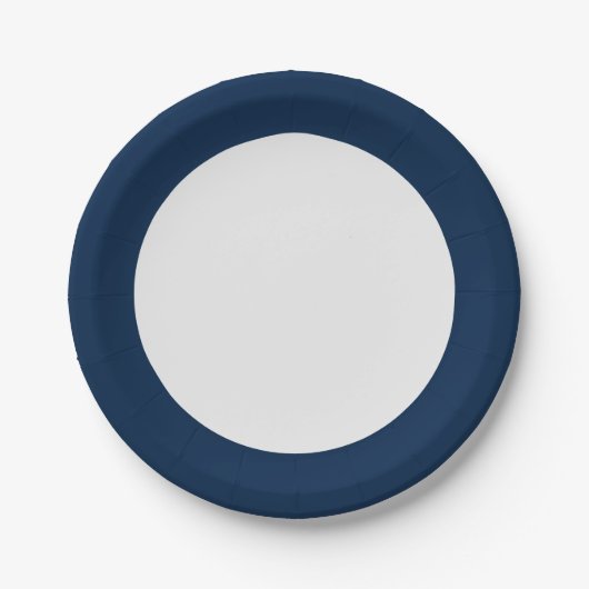 Oxford Blue Rim Custom Paper Bord (Voorkant)