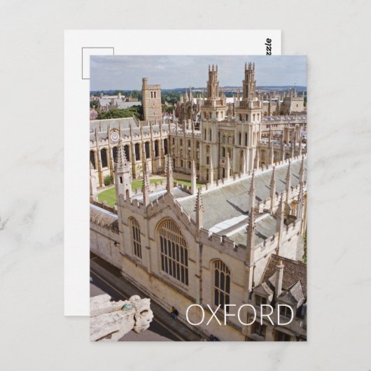 Oxford Briefkaart (Voorkant / Achterkant)