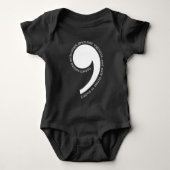 Oxford Comma Enthusiast Romper (Voorkant)