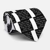 Oxford Comma Stropdas (Opgerold)