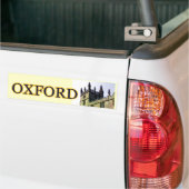 Oxford England 1986 Building Spirals 1 Bumpersticker (Op Truck)