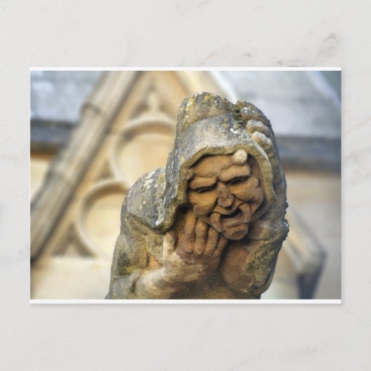 Oxford Gargoyle Briefkaart (Voorkant)