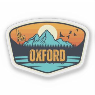 Oxford, Idaho Sticker