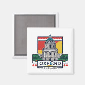 Oxford Landmark Magnet Magneet (Voorkant / Achterkant)