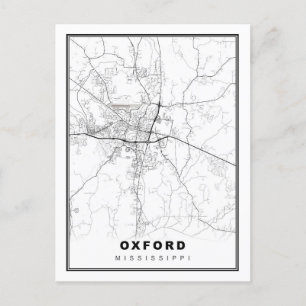 Oxford Map Briefkaart