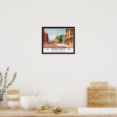Oxford par Rail Travel Poster (Cuisine)
