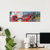 Oxford Street - Affiche du jubilé de la reine Dimo (Bureau à domicile)