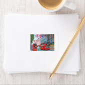 Oxford Street - Queen Dimond Jubilee étiquette (En situation)