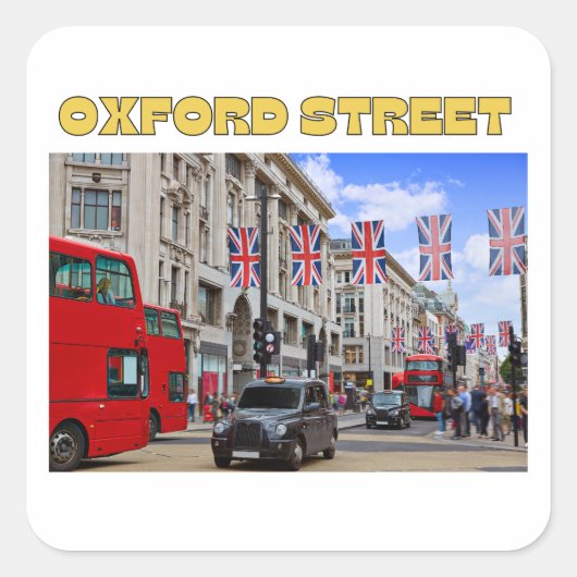 Oxford Street Stickers  (Voorkant)