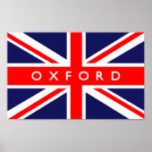 Oxford UK Flag Poster (Voorkant)