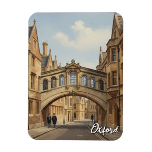 Oxford University Bridge of Sighs Engeland Reizen Magneet