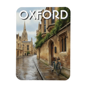 Oxford University Engeland Reizen Magneet