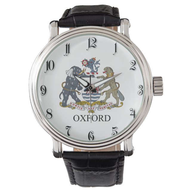 Oxford-wapen Horloge (Voorkant)