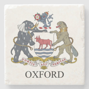 Oxford-wapen Stenen Onderzetter
