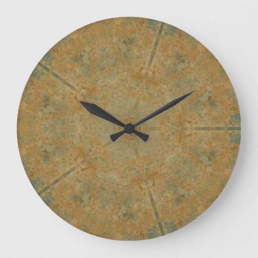 Oxiderd Rust Grote Klok (Voorkant)