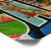 Oxnard, Californië - Grote Letter-scènes Poster (Hoek)