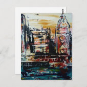 OXO op de Southbank Briefkaart (Voorkant / Achterkant)