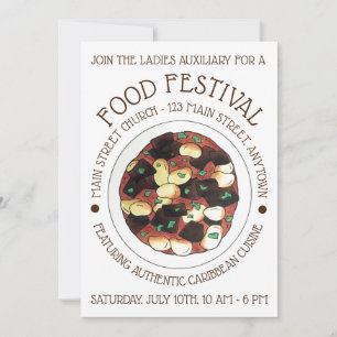 Oxtail en Broad Bean Stew Caribbean Festival Kaart