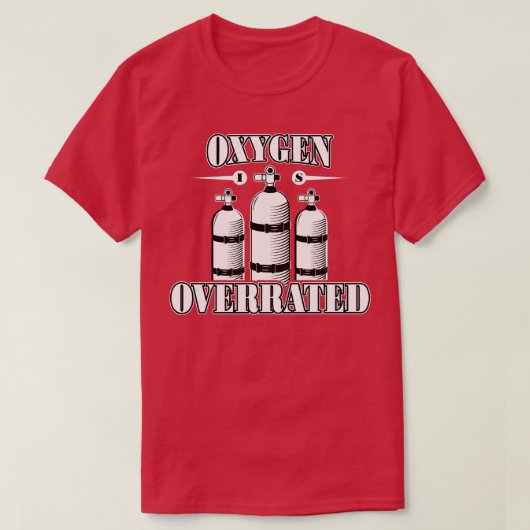 Oxygen surévalué TShirt Funny Swain et Divi (Design devant)