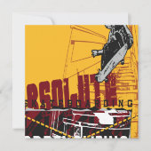 Oxygentes Skateboard Invitation Kaart (Voorkant)