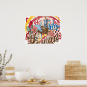 Oxygentes  Surf Rider Poster (Keuken)