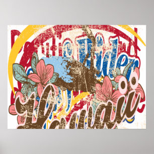 Oxygentes Surf Rider Poster
