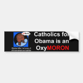 OxyMORON Bumpersticker (Voorkant)