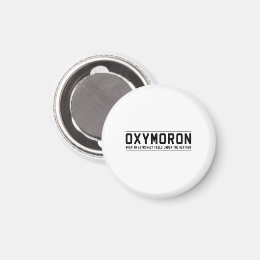 Oxymoron Magneet (Voorkant / Achterkant)