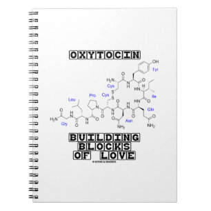 Oxytocine Building Blocks of Love (Chemistry) Notitieboek
