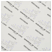 oxytocine hormoon of Love Molecular Structure Stof (Swatch)