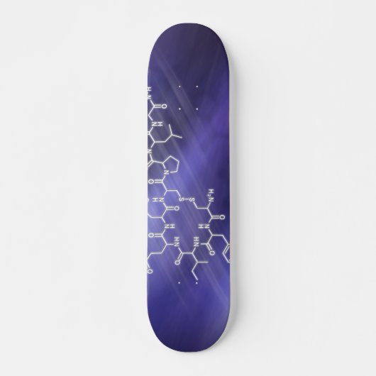 Oxytocine hormoon Structurele chemische formule Skateboard (Voorkant)