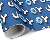 Oy Joy Chrismukkah Gift Wrap Cadeaupapier (Rol Hoek)