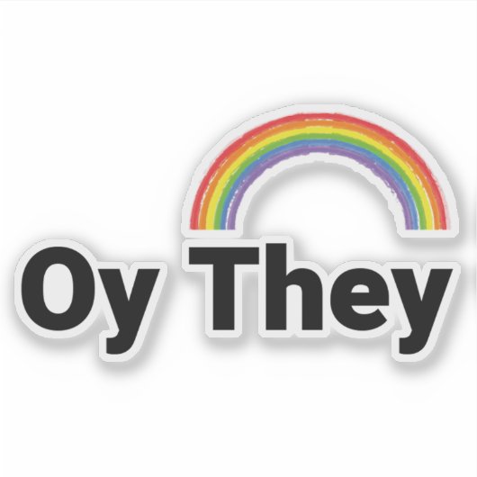 Oy They Sticker (Voorkant)
