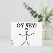 Oy très ! Carte postale (Debout devant)