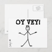 Oy très ! Carte postale (Devant / Derrière)