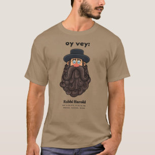 OY VEY! Grappige RABBI Gepersonaliseerd T-shirt