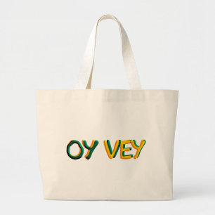 Oy Vey Grote Tote Bag