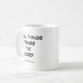 OY VEY-Pruik toch de LORD! Mok (Voorkant links)