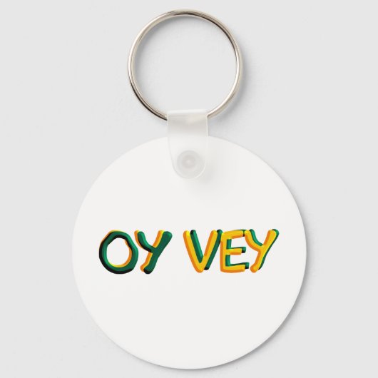 Oy Vey Sleutelhanger (Voorkant)
