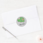 "Oy vey." stickers (Envelop)