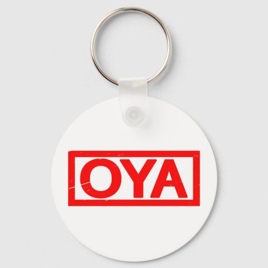 Oya Stamp Sleutelhanger (Voorkant)