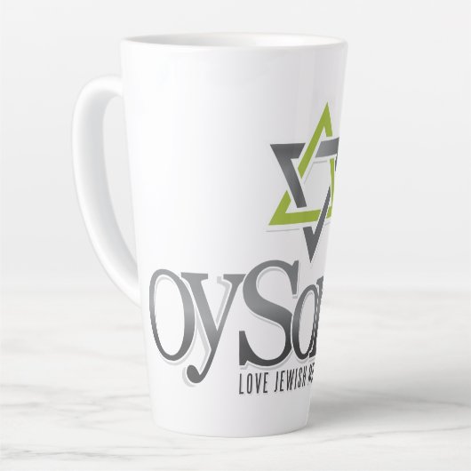 OyChansons Latte Mug (Angle gauche)