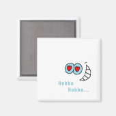 Oyes of Love Magnet, Hubba Hubba Magneet (Voorkant / Achterkant)