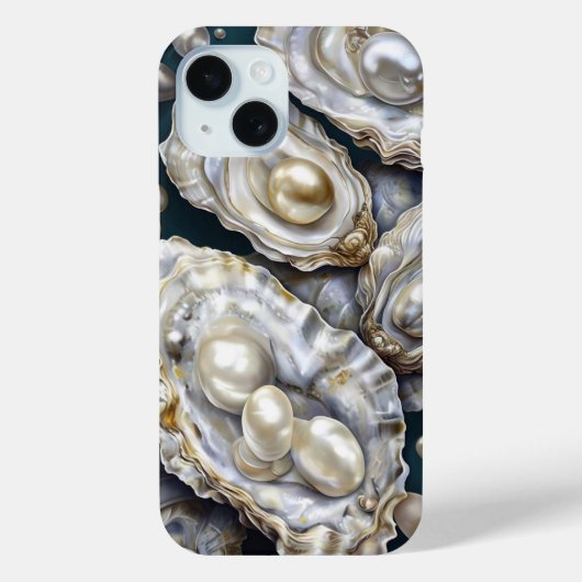 Oyster and Pearl Traditional Case-Mate Iphone Case (Achterkant)