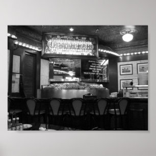 Oyster Bar French Quarter New Orleans, Louisiana Poster