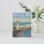 Oyster Box Lighthouse Travel Briefkaart (Staand voorkant)
