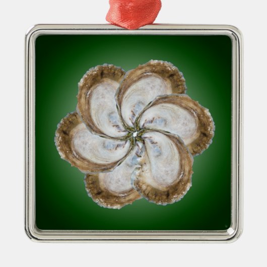 Oyster Flower Ornament - Design C (Voorkant)