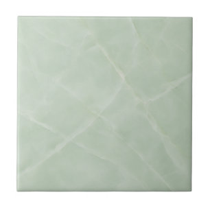 Oyster Green Onyx Crystal Stone Pattern Tegeltje