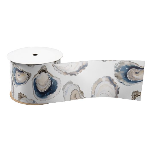 Oyster Half Shell Coastal Theme Lint (Spoel)