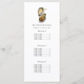 Oyster | Kaart van het menu Resturant Seafood (Voorkant)